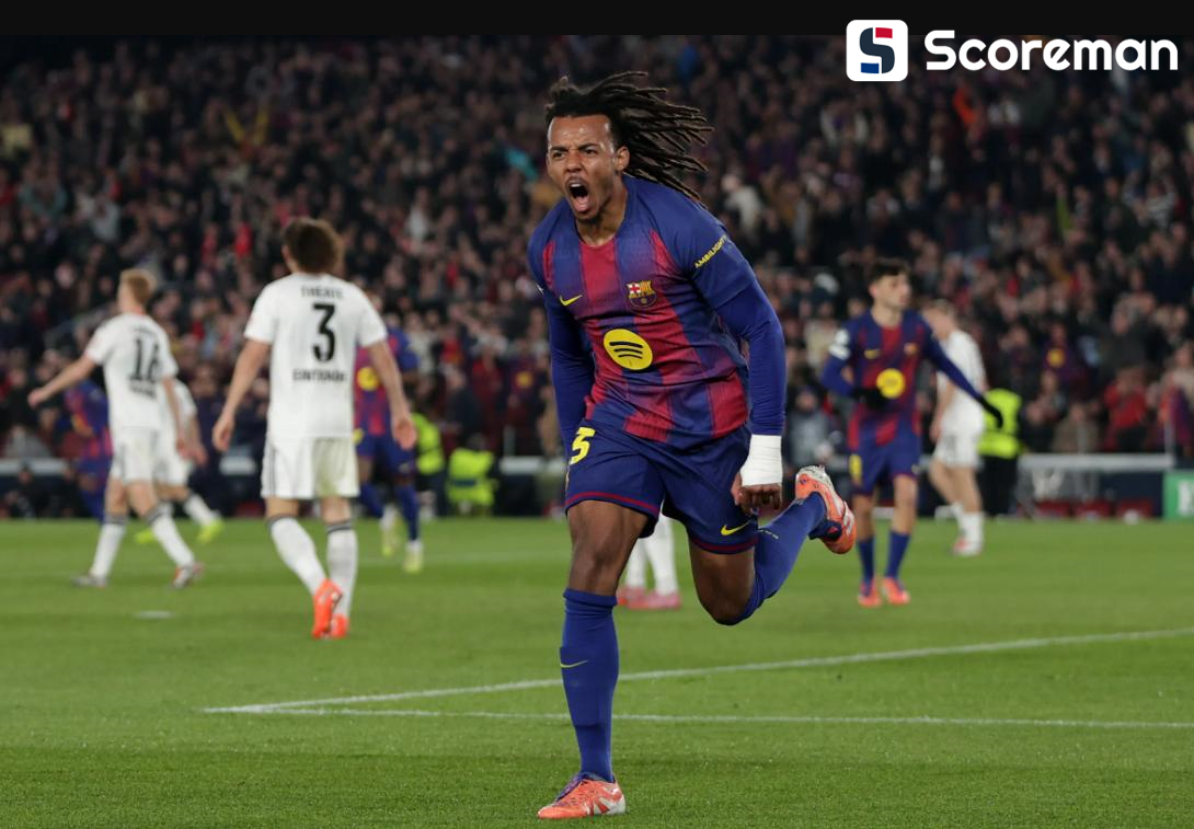 바르셀로나, 프랑크푸르트전 2-1 역전승...리그 페이즈 14위 자리